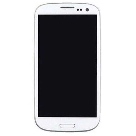 Original Super AMOLED LCD Screen for Samsung Galaxy SIII / i9300 Digitizer Full Assembly with Frame (White) - free shipping - PMc TechLife - Order now!