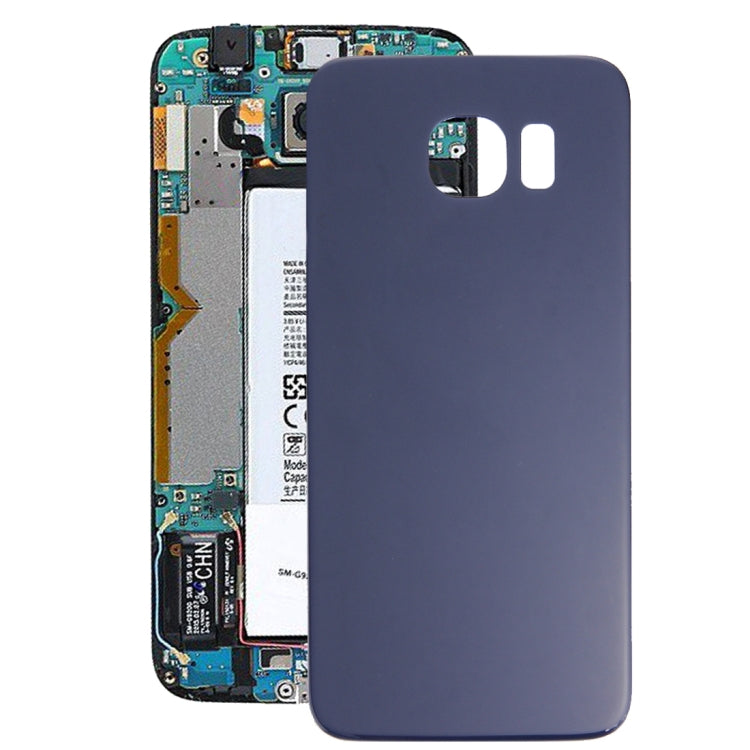 For Galaxy S6 / G920F Battery Back Cover (Dark Blue) - free shipping - PMc TechLife - Order now!