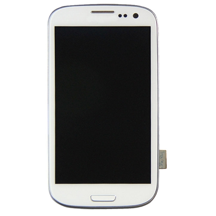 Original LCD Display + Touch Panel with Frame for Galaxy SIII LTE / i9305(White) - free shipping - PMc TechLife - Order now!
