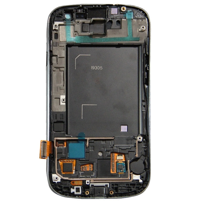 Original LCD Display + Touch Panel with Frame for Galaxy SIII LTE / i9305(White) - free shipping - PMc TechLife - Order now!