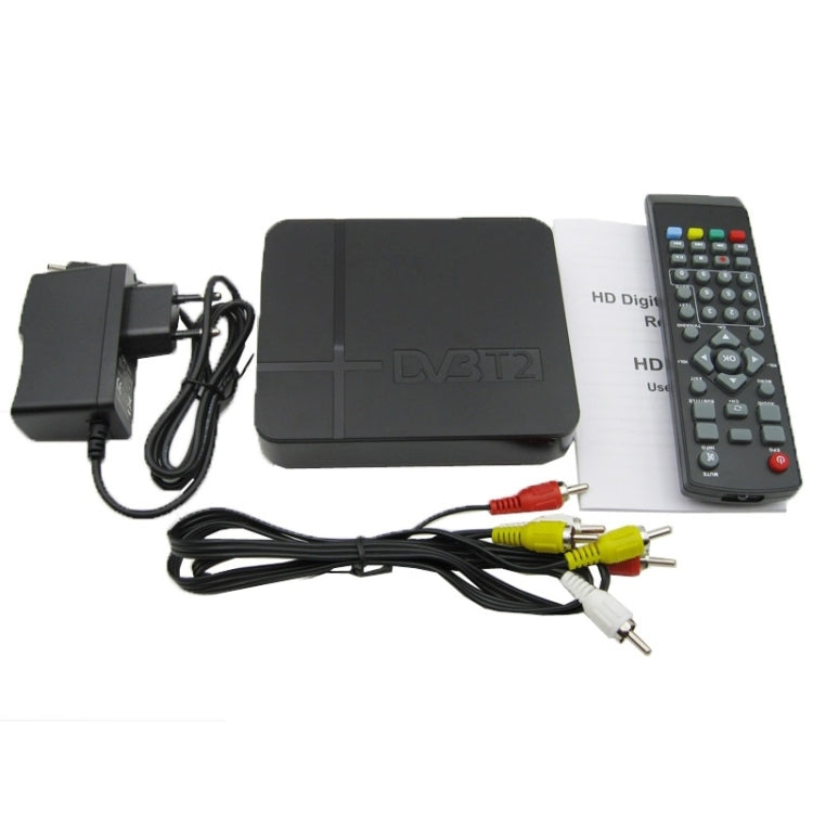 Mini Terrestrial Receiver HD DVB-T2 Set Top Box, Support USB / HDMI / MPEG4 /H.264(UK Plug) - DVB-T & Analog Solutions by PMC TechLife | Online Shopping South Africa | PMC TechLife | Buy Now Pay Later Mobicred
