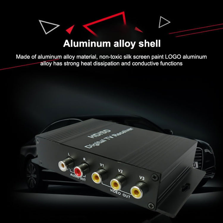 Mobile ATSC Digital TV Receiver TV Tunner, Suit for United States / Canada Market(Black) - DVB-T & Analog Solutions by PMC TechLife | Online Shopping South Africa | PMC TechLife | Buy Now Pay Later Mobicred