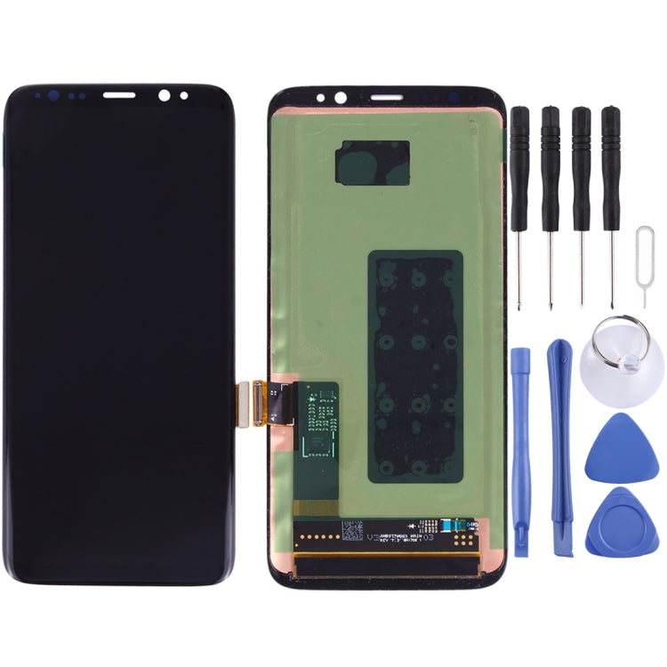 Original LCD Screen + Original Touch Panel for Galaxy S8 / G950 / G950F / G950FD / G950U / G950A / G950P / G950T / G950V / G950R4 / G950W / G9500(Black) - free shipping - PMc TechLife - Order now!