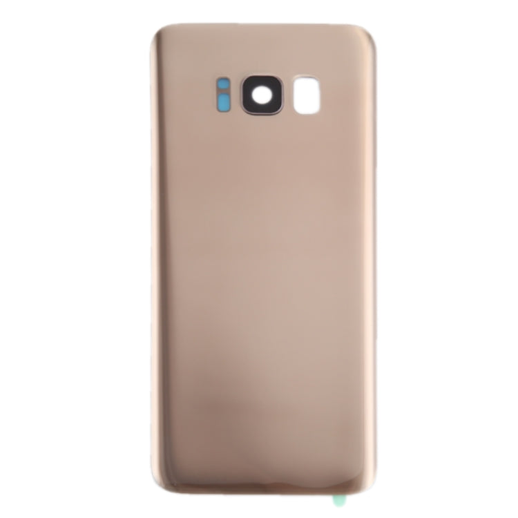 For Galaxy S8 / G950 Battery Back Cover with Camera Lens Cover & Adhesive (Gold) - free shipping - PMc TechLife - Order now!