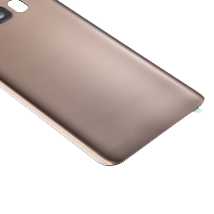 For Galaxy S8 / G950 Battery Back Cover with Camera Lens Cover & Adhesive (Gold) - free shipping - PMc TechLife - Order now!