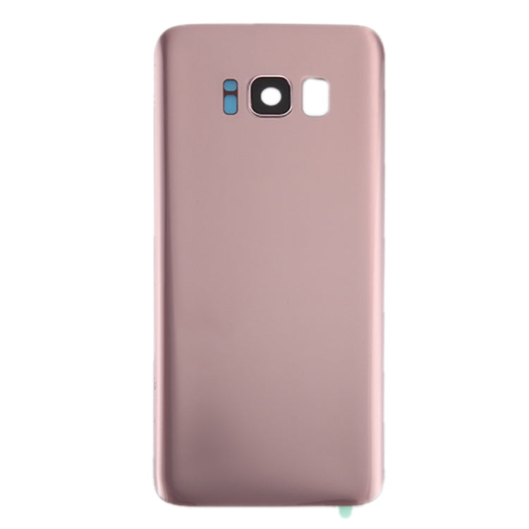 For Galaxy S8 / G950 Battery Back Cover with Camera Lens Cover & Adhesive (Rose Gold) - free shipping - PMc TechLife - Order now!
