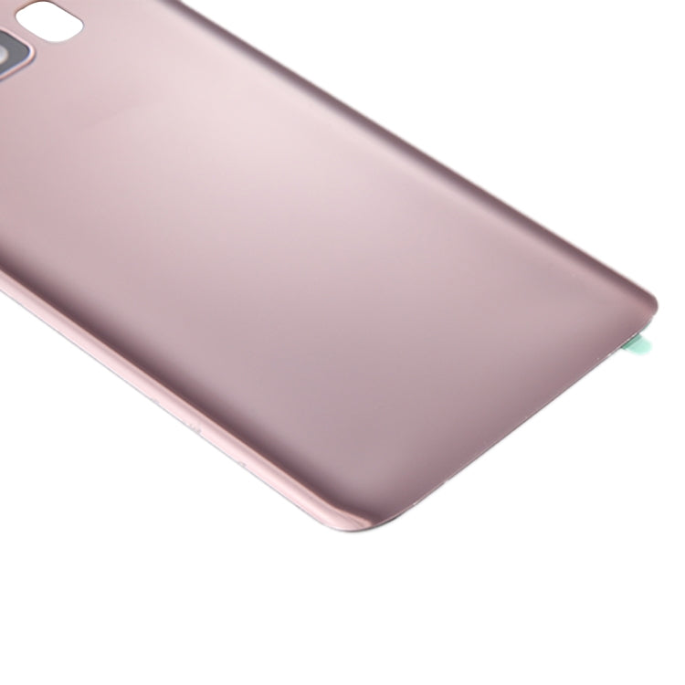 For Galaxy S8 / G950 Battery Back Cover with Camera Lens Cover & Adhesive (Rose Gold) - free shipping - PMc TechLife - Order now!