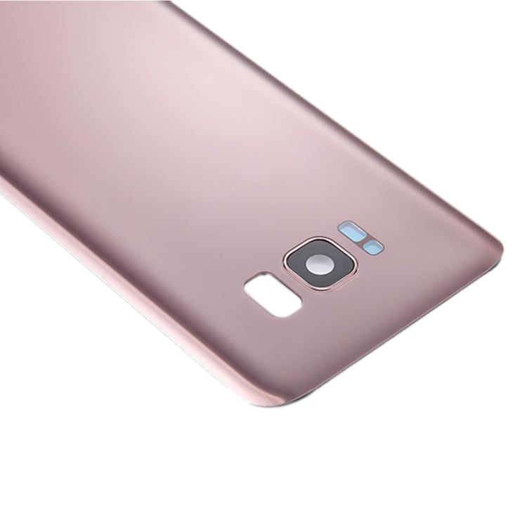 For Galaxy S8 / G950 Battery Back Cover with Camera Lens Cover & Adhesive (Rose Gold) - free shipping - PMc TechLife - Order now!