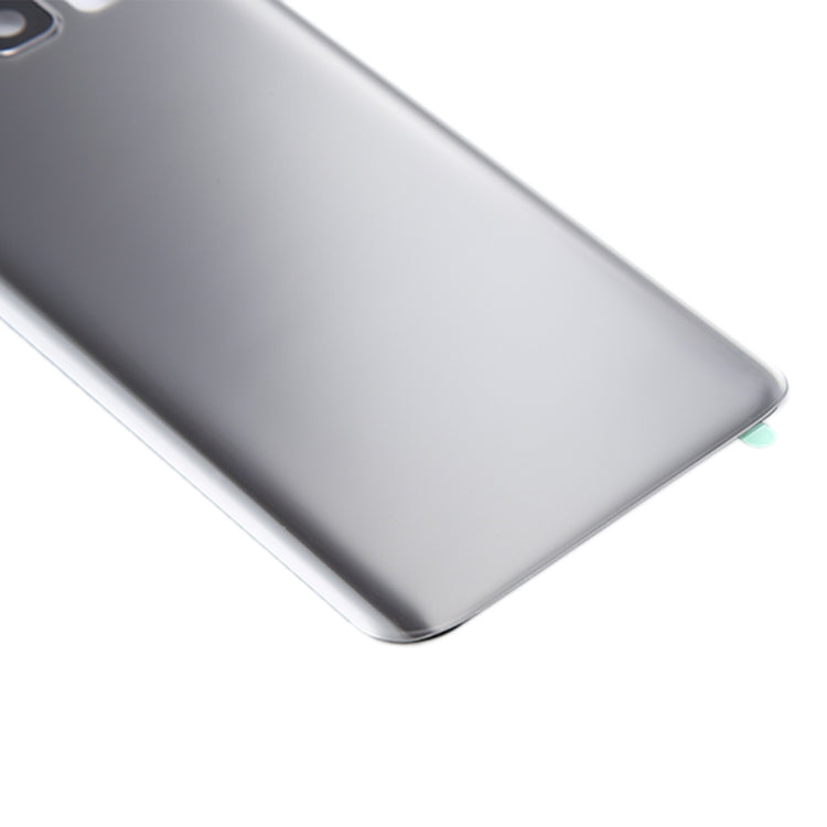 For Galaxy S8 / G950 Battery Back Cover with Camera Lens Cover & Adhesive (Silver) - free shipping - PMc TechLife - Order now!
