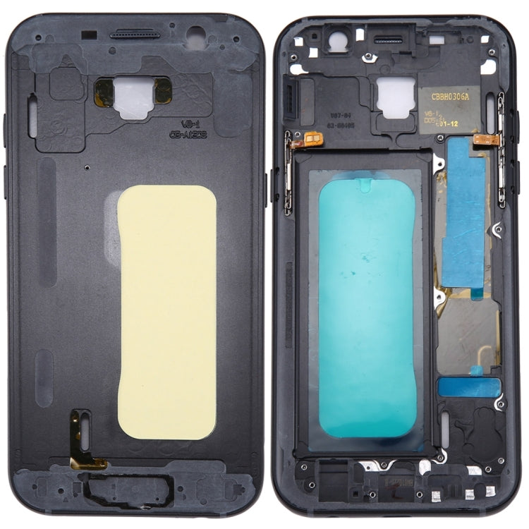For Galaxy A5 (2017) / A520 Middle Frame Bezel (Black) - free shipping - PMc TechLife - Order now!
