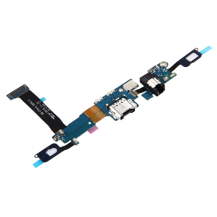 For Galaxy C7 Pro / C7010 Charging Port + Home Button + Earphone Jack Flex Cable - Single Tail Connector by PMC TechLife | Online Shopping South Africa | PMC TechLife | Buy Now Pay Later Mobicred