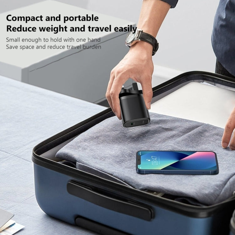 Yesido YC76BL PD 20W USB-C / Type-C Port Quick Charger with Type-C to 8 Pin Cable, UK Plug (Black) - USB Charger by Yesido | Online Shopping South Africa | PMC TechLife | Buy Now Pay Later Mobicred