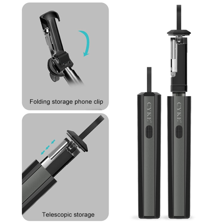 CYKE P9 Universal Stretchable Hidden One-piece Wireless Bluetooth Selfie Stick(Black) - free shipping - PMC TechLife - Order now!