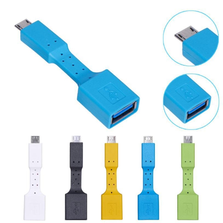 5 PCS Micro USB Male to USB 3.0 Female OTG Adapter (Blue) - OTG Adapter by PMC Jewellery | Online Shopping South Africa | PMC Jewellery | Buy Now Pay Later Mobicred