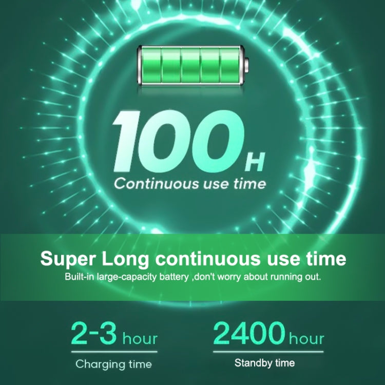 HB119B 10 inch Universal Tablet Wireless Bluetooth Keyboard with Touch Panel (Dark Green) - Universal Keyboard by PMC TechLife | Online Shopping South Africa | PMC TechLife