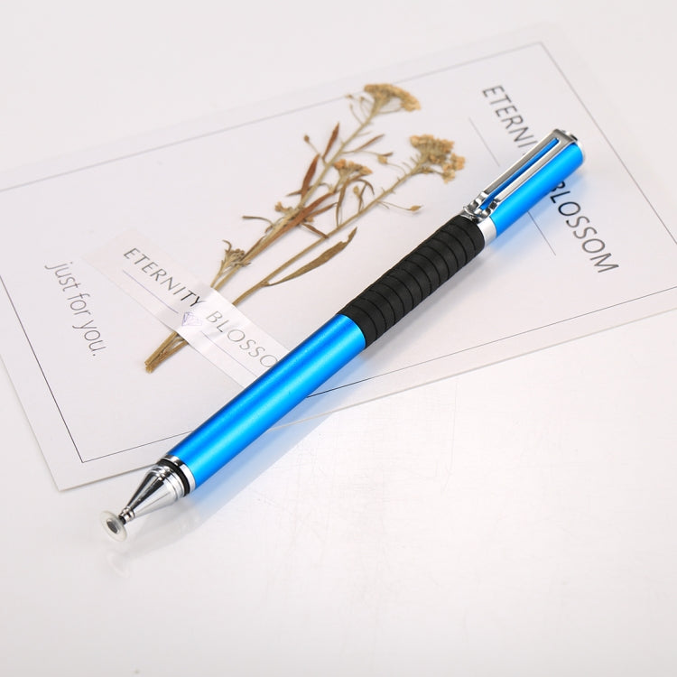 Universal 2 in 1 Multifunction Round Thin Tip Capacitive Touch Screen Stylus Pen, For iPhone, iPad, Samsung, and Other Capacitive Touch Screen Smartphones or Tablet PC(Blue) - free shipping - PMc TechLife - Order now!