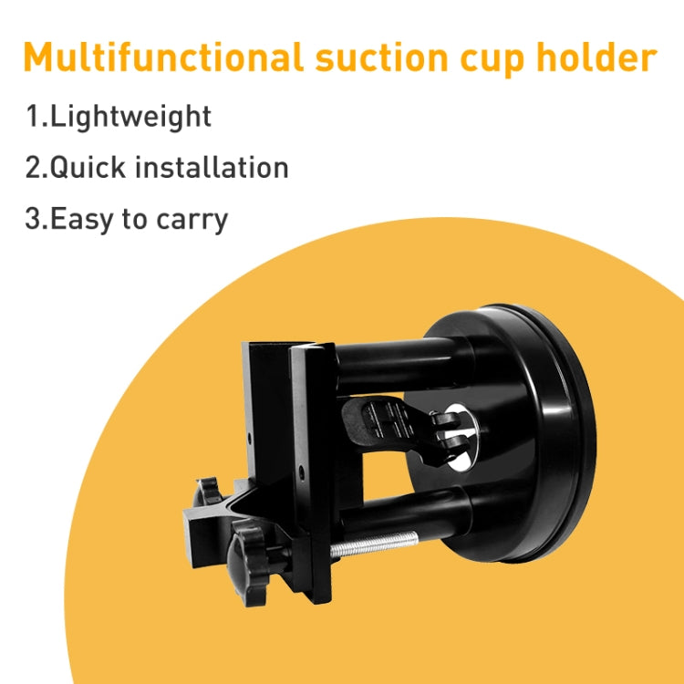 T168 Fascia Gun Aluminium Alloy Bracket Suction Cup Fixed Mount Holder - free shipping - PMC TechLife - Order now!