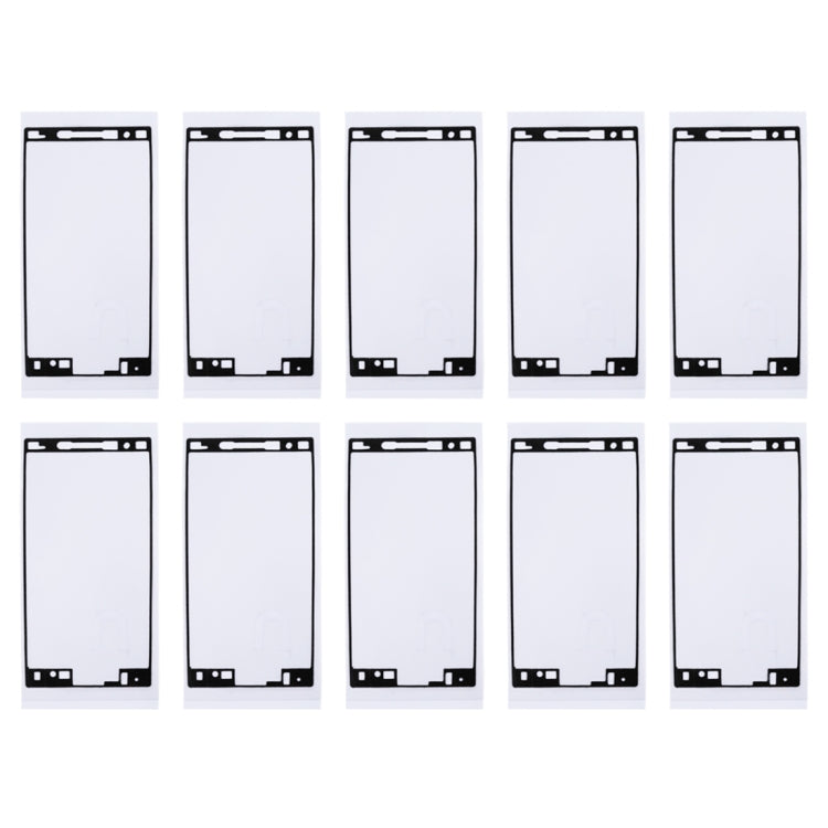 10 PCS for Sony Xperia X Compact / X Mini Front Housing Adhesive - Adhesive Sticker by PMC TechLife | Online Shopping South Africa | PMC TechLife | Buy Now Pay Later Mobicred