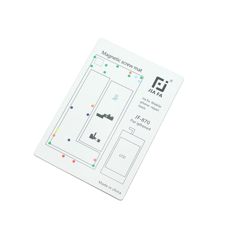 JIAFA Magnetic Screws Mat for iPhone 4 - free shipping - PMC TechLife - Order now!