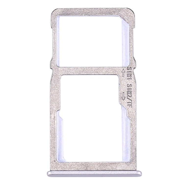 For Meizu M6 Note SIM Card Tray (Silver) - For Meizu by PMc TechLife | Online Shopping South Africa | PMc TechLife | Buy Now Pay Later Mobicred