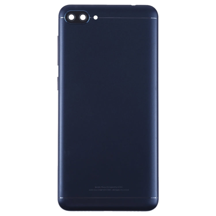 Back Cover with Camera Lens & Side Keys for Asus Zenfone 4 Max ZC520KL X00HD(Blue) - Back Cover by PMC TechLife | Online Shopping South Africa | PMC TechLife | Buy Now Pay Later Mobicred