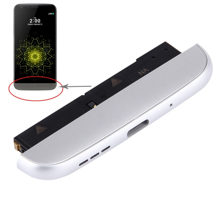 (Charging Dock + Microphone + Speaker Ringer Buzzer) Module for LG G5 / F700S,Kr Version(Silver) - For LG by PMC TechLife | Online Shopping South Africa | PMC TechLife | Buy Now Pay Later Mobicred