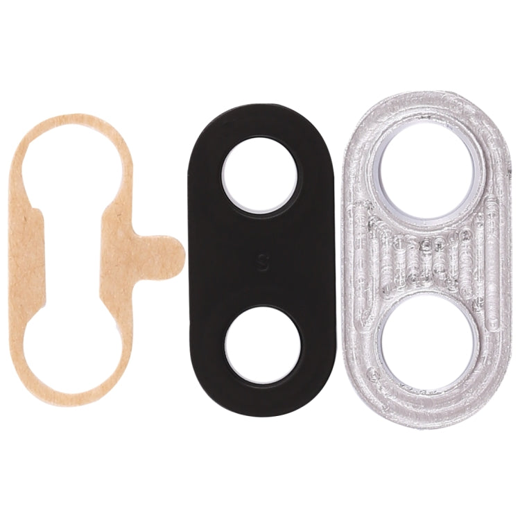 For Huawei Nova 3i 10pcs Back Camera Bezel with Lens Cover & Adhesive (Black) - Camera by PMC TechLife | Online Shopping South Africa | PMC TechLife | Buy Now Pay Later Mobicred