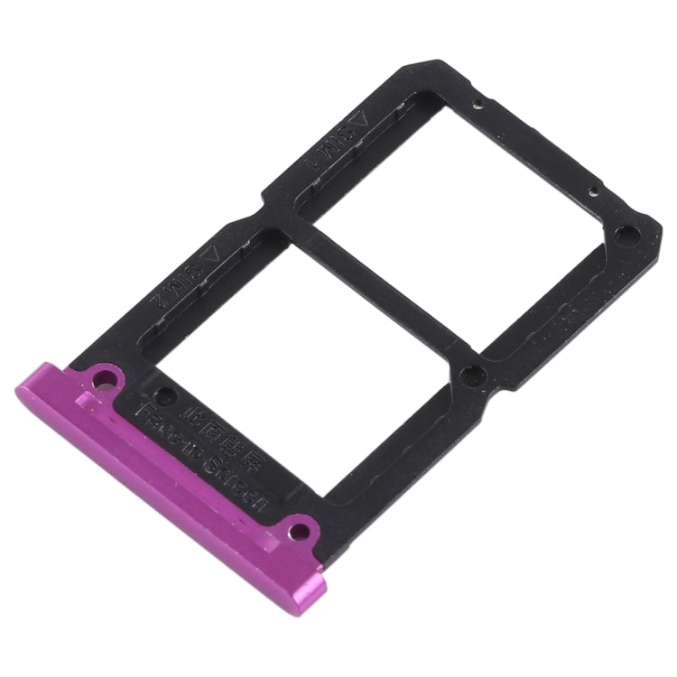 For OPPO R17 2 x SIM Card Tray (Purple) - Card Socket by PMc TechLife | Online Shopping South Africa | PMc TechLife | Buy Now Pay Later Mobicred