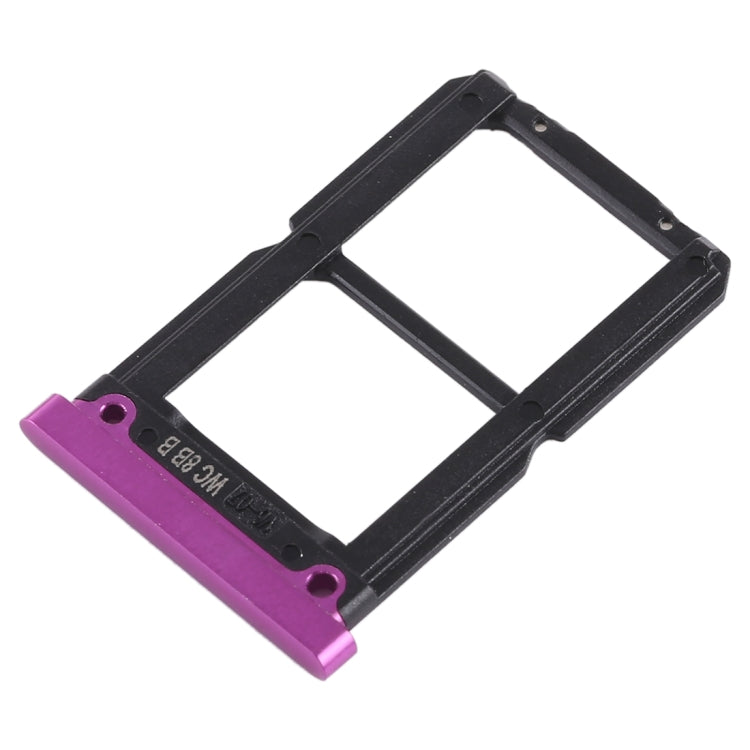For OPPO R17 2 x SIM Card Tray (Purple) - Card Socket by PMc TechLife | Online Shopping South Africa | PMc TechLife | Buy Now Pay Later Mobicred