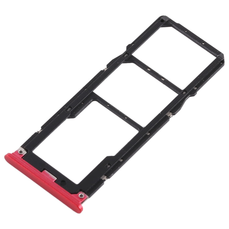 2 x SIM Card Tray + Micro SD Card Tray for Xiaomi Redmi 6 Pro(Red) - Card Tray by PMc TechLife | Online Shopping South Africa | PMc TechLife | Buy Now Pay Later Mobicred