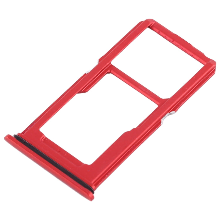 For Vivo X21i SIM Card Tray + SIM Card Tray / Micro SD Card Tray (Red) - Card Socket by PMc TechLife | Online Shopping South Africa | PMc TechLife | Buy Now Pay Later Mobicred