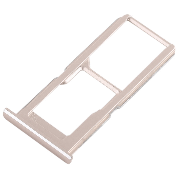 For Vivo V3Max SIM Card Tray + SIM Card Tray / Micro SD Card Tray (Gold) - Card Socket by PMc TechLife | Online Shopping South Africa | PMc TechLife | Buy Now Pay Later Mobicred