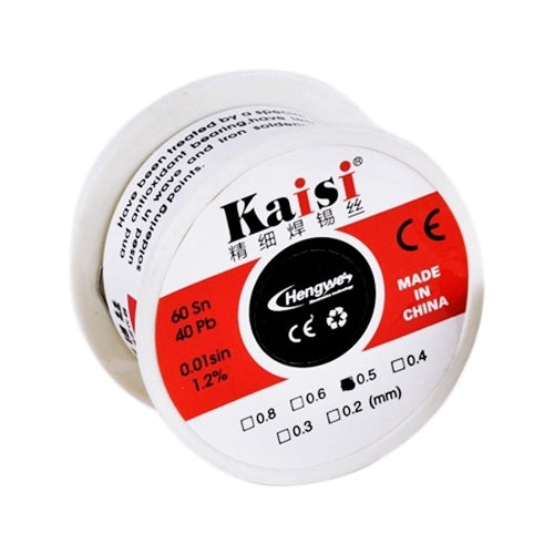 Kaisi 0.6mm Rosin Core Tin Lead Solder Wire for Welding Works, 50g - Welding Wire by Kaisi | Online Shopping South Africa | PMC TechLife | Buy Now Pay Later Mobicred