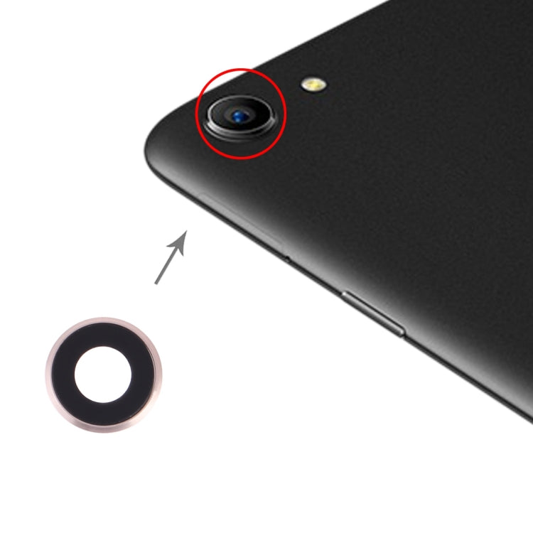 For OPPO A83 / A1 10pcs Camera Lens Cover (Gold) - Camera Series by PMc TechLife | Online Shopping South Africa | PMc TechLife | Buy Now Pay Later Mobicred