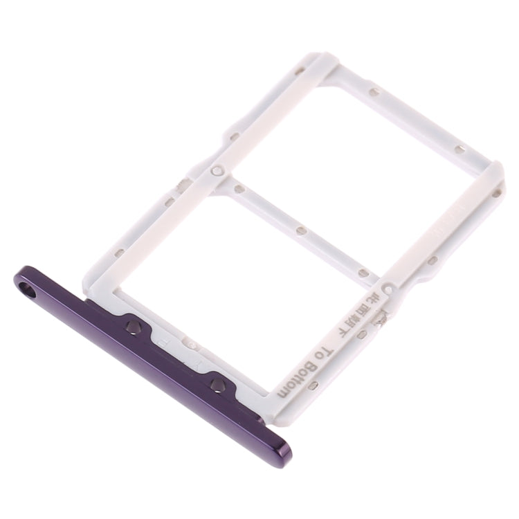 SIM Card Tray + SIM Card Tray for Huawei Honor 20 Pro(Purple) - Card Socket by PMc TechLife | Online Shopping South Africa | PMc TechLife | Buy Now Pay Later Mobicred