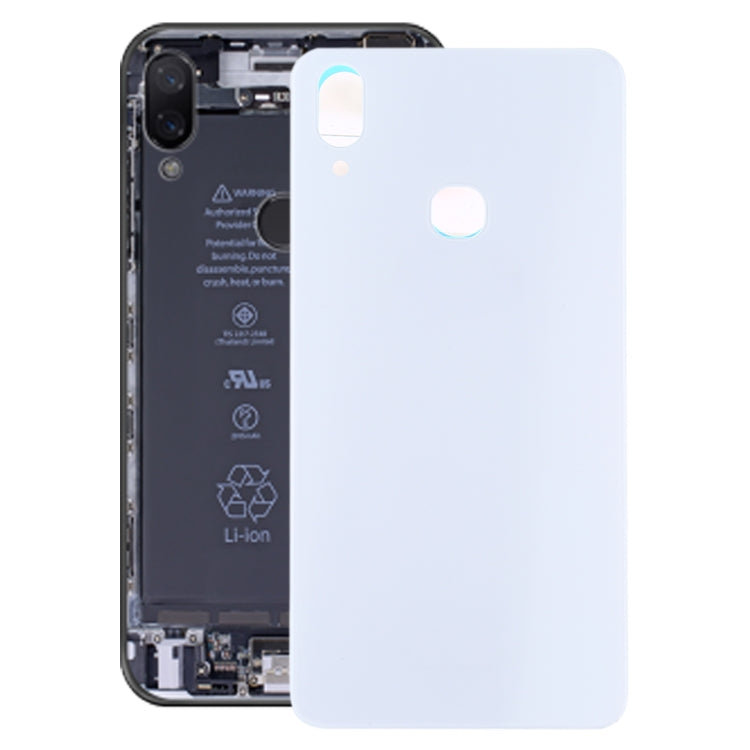 For Vivo X21i Back Cover (White) - Back Cover by PMC TechLife | Online Shopping South Africa | PMC TechLife | Buy Now Pay Later Mobicred