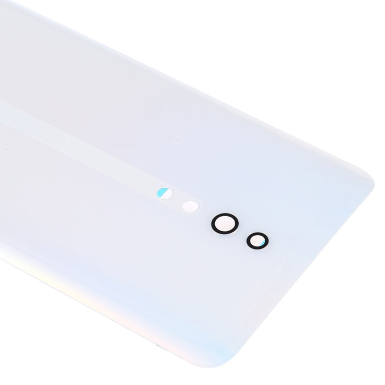 For OPPO Reno Z Back Cover (White) - Back Cover by PMc TechLife | Online Shopping South Africa | PMc TechLife | Buy Now Pay Later Mobicred