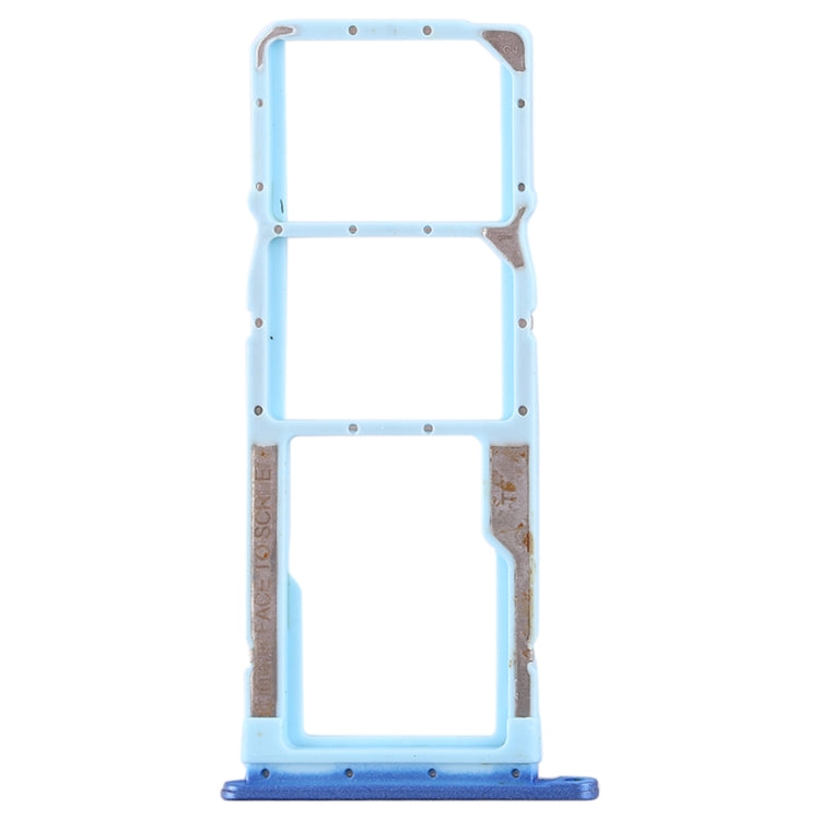 SIM Card Tray + SIM Card Tray + Micro SD Card Tray for Xiaomi Redmi 7A (Blue) - Card Tray by PMC TechLife | Online Shopping South Africa | PMC TechLife | Buy Now Pay Later Mobicred