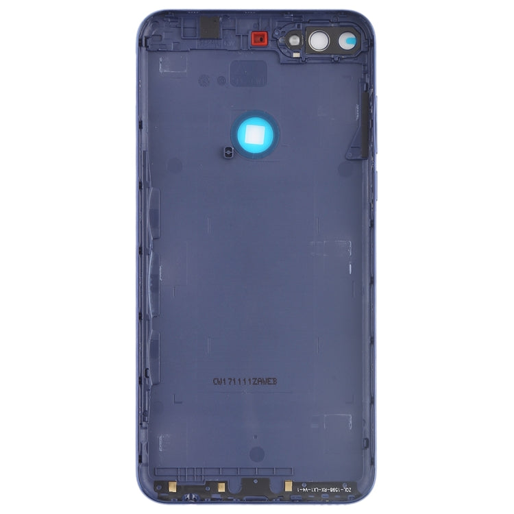 Back Cover with Side Keys for Huawei Y7 (2018)(Blue) - Back Cover by PMC TechLife | Online Shopping South Africa | PMC TechLife | Buy Now Pay Later Mobicred