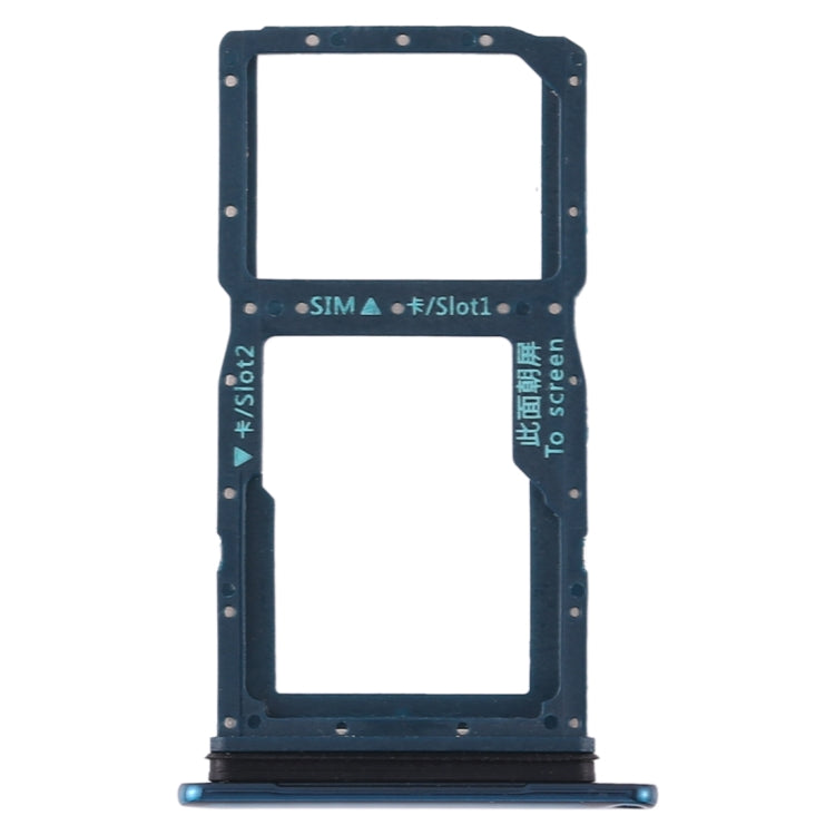 SIM Card Tray + SIM Card Tray / Micro SD Card Tray for Huawei P Smart Z / Y9 Prime (2019) (Green) - Card Socket by PMc TechLife | Online Shopping South Africa | PMc TechLife | Buy Now Pay Later Mobicred