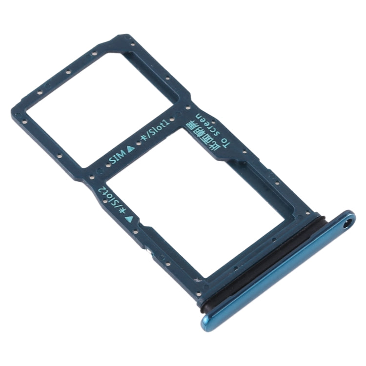 SIM Card Tray + SIM Card Tray / Micro SD Card Tray for Huawei P Smart Z / Y9 Prime (2019) (Green) - Card Socket by PMc TechLife | Online Shopping South Africa | PMc TechLife | Buy Now Pay Later Mobicred
