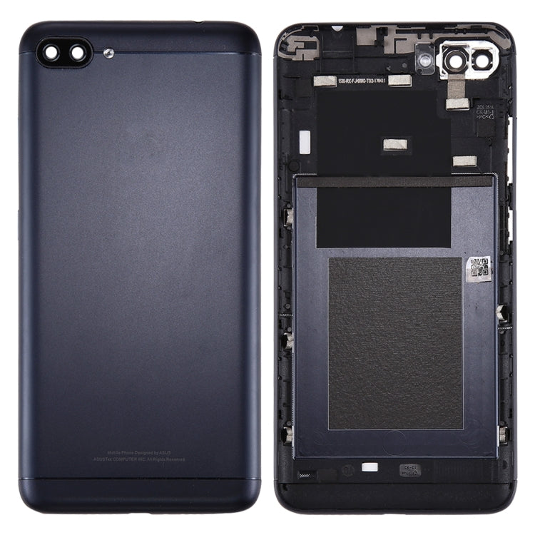 Back Battery Cover for Asus ZenFone 4 Max / ZC554KL (Deepsea Black) - Back Cover by PMC TechLife | Online Shopping South Africa | PMC TechLife | Buy Now Pay Later Mobicred