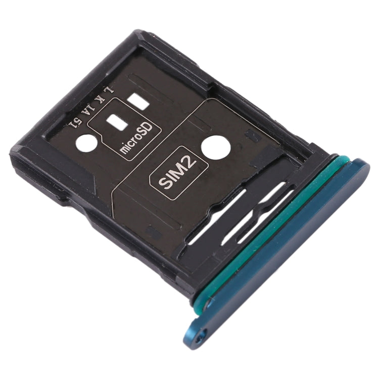 For OPPO Reno 10x zoom SIM Card Tray + SIM Card Tray / Micro SD Card Tray (Blue) - free shipping - PMc TechLife - Order now!