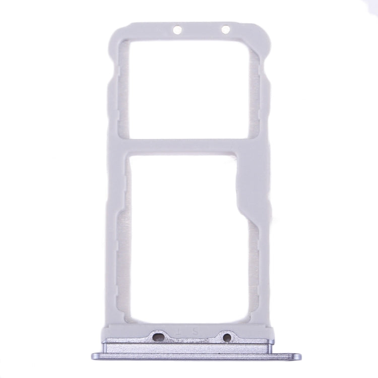 For Huawei Honor 9 SIM Card Tray & SIM / Micro SD Card Tray(Grey) - Card Socket by PMc TechLife | Online Shopping South Africa | PMc TechLife | Buy Now Pay Later Mobicred