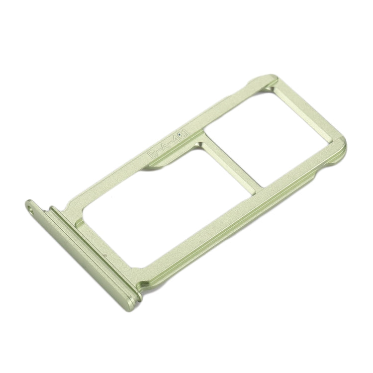 For Huawei P10 Plus SIM Card Tray & SIM / Micro SD Card Tray(Green) - Card Socket by PMc TechLife | Online Shopping South Africa | PMc TechLife | Buy Now Pay Later Mobicred