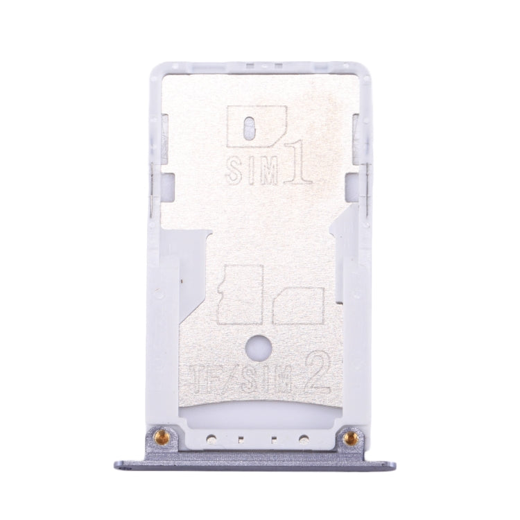 For Xiaomi Redmi Note 4 SIM & SIM / TF Card Tray(Grey) - Card Tray by PMc TechLife | Online Shopping South Africa | PMc TechLife | Buy Now Pay Later Mobicred