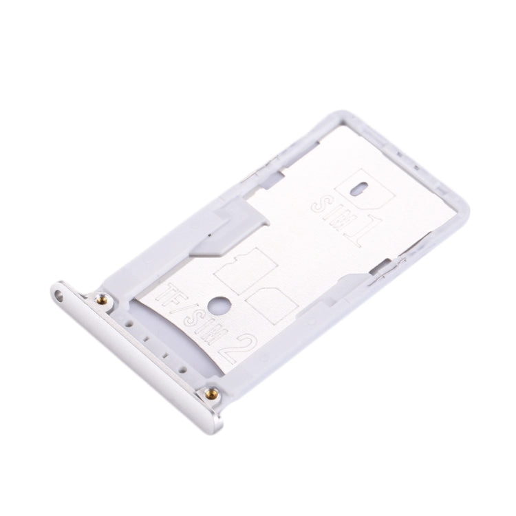 For Xiaomi Redmi Note 3 (Qualcomm Version) SIM & SIM / TF Card Tray(Silver) - Card Tray by PMc TechLife | Online Shopping South Africa | PMc TechLife | Buy Now Pay Later Mobicred
