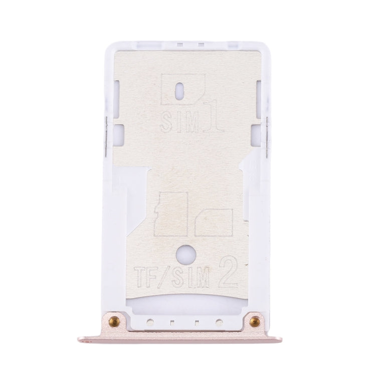 For Xiaomi Redmi 4X SIM & SIM / TF Card Tray(Gold) - Card Tray by PMc TechLife | Online Shopping South Africa | PMc TechLife | Buy Now Pay Later Mobicred