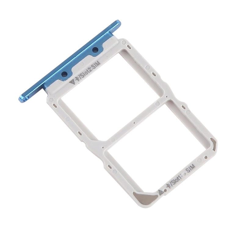 SIM Card Tray + SIM Card Tray for Huawei Nova 4 (Blue) - Card Socket by PMc TechLife | Online Shopping South Africa | PMc TechLife | Buy Now Pay Later Mobicred