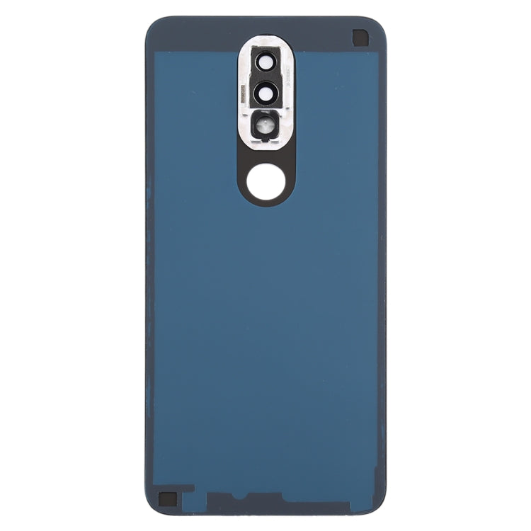 Battery Back Cover with Camera Lens for Nokia X6 (2018) / 6.1 Plus TA-1099 TA-1103(Blue) - Back Cover by PMC TechLife | Online Shopping South Africa | PMC TechLife | Buy Now Pay Later Mobicred